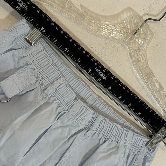 Wild Fable ladies cargo wide leg utility pants blue small cotton y2k style 90s - Picture 8 of 13